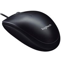 Logitech M 90 optical Mouse USB schwarz