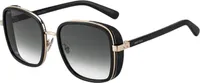 Jimmy Choo ELVA/S 2M2 BLACK GOLD 54/20/130 Dámske slnečné okuliare