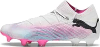 Puma Future 7 Ultimate FG/AG buty piłkarskie unisex biały czarny różowy Gr 38,5