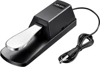 LEKATO Universal Sustain Pedal für Keyboard Piano Fußpedal Polaritätsschalter