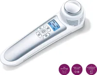 Welikera Gesichtsmassagegerät Hautverjüngung & Beauty Instrument, Kaltes & Heißes Farblicht Beauty Gerät, Anti-Aging Massagegerät
