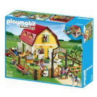 Playmobil 70166 Country Life großer Ponyhof Reiterhof Bauernhof mit Stall 251pc 