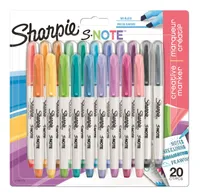 Sharpie marker kreatywny S-NOTE 20-pak blister karta