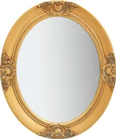 Ankonbej Wandspiegel im Barock-Stil 50 x 60 cm Golden