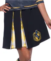 Harry Potter - Kostümrock - Damen BN4797 (Einheitsgröße) (Schwarz/Gelb/Grau)