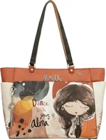 Anekke Schultertasche Shopper Alma Shoulder Bag Multicolor mehrfarbig