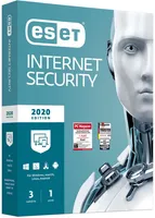 ESET Internet Security 2020 Edition (3 User I 1 Jahr) (PC+Mac+Linux+Android) (Code in a Box) - CD-ROM-Eurobox