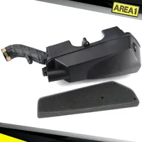 Area1 Ersatz Luftfilter + Luftfilterkasten GY6 50ccm China 4Takt 10 Zoll Kompatibel mit ATU Explorer AGM Baotian Rex RS Nova Motors Flex Tech Yiying B