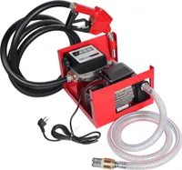Pompa do oleju opałowego i napędowego Wiltec 230V/750W 80l/min samozasysająca pompa z automatycznym pistoletem, pompa paliwowa, pompa ssąca