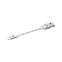 mophie 409903213, 1 m, Lightning, USB A, samec, samec, biely
