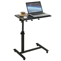 Laptoptisch Notebooktisch Computertisch mit Rollen höhenverstellbar