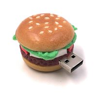 Onlineworld2013 Hamburger Burger Fast Food Funny USB Stick 64 GB USB 3.0