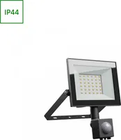 Spectrum LED NOCTIS LUX 4 Fluter 30W Strahler 2500lm schwarz 100° IP44 Neutralweiß 4000K mit Bewegungssensor
