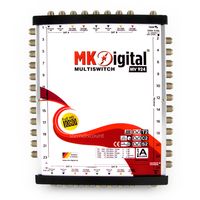 MK-Digital MV924 Multischalter 9/24 - 2 Satelliten für 24 TV-SAT Teilnehmer, Kaskadierbar Matrix, UHD 4K SAT-Empfang