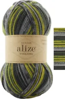 100g Sockenwolle Alize Wooltime 75% Wolle Strickgarn Häkelgarn
