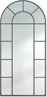Klarstein veľké nástenné zrkadlo, zrkadlo po celej dĺžke 120x57 cm, veľké a dlhé stojace zrkadlo, hliníkové stojace zrkadlo do spálne a šatne, veľké stojace zrkadlo v celej dĺžke, stojace zrkadlo alebo na stenu