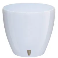 Kvetináč DECO TWIN so samozavlažovacím systémom a ukazovateľom hladiny vody od Santino®, veľkosť: 1,5 l, farba: biela