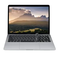 kwmobile Silikon Tastaturschutz QWERTY (Spanien) kompatibel mit Apple MacBook Air 13" 2018 2019 2020 A1932 - in Schwarz