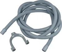 EUROPART Ablaufschlauch 10006273 für Waschmaschine | Abflussschlauch, Auslassschlauch, Entleerungsschlauch, Wasserabflussschlauch, Ablaufrohr