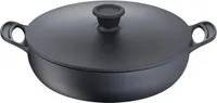 TEFAL Schmorpfanne Ø30cm Schmortopf Gusseisen Topf alle Herdarten auch Induktion