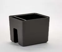 Plastia | Balkonpflanzkübel Berberis 5,5L - Anthrazit - Selbstbewässerung - Ideal Für Balkon Und Terrasse