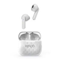 KENDO In-Ear Kopfhörer TWS 22EXSW weiß (Bluetooth, kabellos, USB-C)