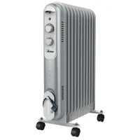 Ardes AR4R11S CURVY 11 Ölheizkörper, 11 Heizelemente, 3 Kräfte, 2500 W, silber