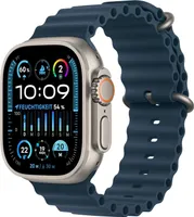 Watch Ultra 2 GPS + Cellular, 49 mm Titangehäuse, Ocean Armband Blau