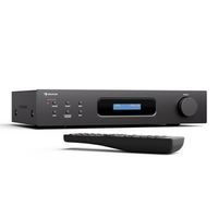 Auna HiFi Stereo-Verstärker 2x60W mit Bluetooth, Fernbedienung, DAB+ Radio, CD/DVD-Player-Eingang - Hochwertiger Audioverstärker für CD-Player, Plattenspieler & Radio