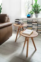 Genny Couchtisch 2er Set Asteiche