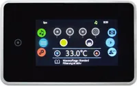 Gecko Whirlpool Bedienfeld in.k1001 mit Farb-Touchscreen Whirlpool Display
