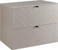 RODAN | Umyvadlová skříňka 80 cm - Béžová matná - Koupelnové skříňky - Koupelnový nábytek - Umyvadlové skříňky - Béžová pracovní deska