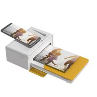 Kodak D460Y Fotodrucker Farbstoffsublimation 4" x 6" (10x15 cm) WLAN  Kodak Marktpositionierung: Zuhause & Büro, Produktfarbe: Weiß, Eingebauter Ethernet-Anschluss: Nein, USB Port: Nein, WLAN: Ja, Stromversorgung: Wechselstrom/Batterie, Drucktechnologie: Farbstoffsublimation, Direkter Druck: Ja, Maximale Druckgröße: 4" x 6" (10x15 cm), Randloser Druck: Ja, PictBridge: Ja