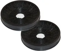 2 Aktivkohlefilter für Silverline AF 100 (1 Paar) Zubehör Dunstabzugshaube Umluftbetrieb
