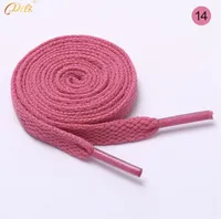 Schnürsenkel flach 120 cm 14# magenta 8 mm breit