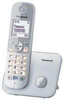 Panasonic KX-TG6811GS - telefon DECT - 120 záznamů - identifikace volajícího - stříbrný