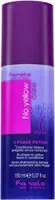 Fanola No Yellow Bi-Phase Conditioner Conditoner ohne Spülung für platinblondes und graues Haar 150 ml