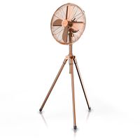 Stojanový ventilátor Brandson 60 W so statívom, ventilátor s funkciou oscilácie cca 80° (možno zapnúť), 3 stupne rýchlosti, priemer 45 cm, meď