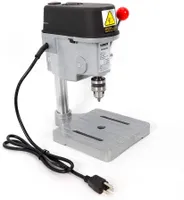 220V mini sloupová vrtačka 340W mini vrtačka 3 stupně regulace otáček 0-16000 ot/min Stojanová vrtačka Max. zdvih 25 mm Stolní vrtačka BG-5158A