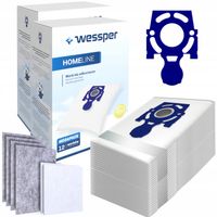 Wessper HomeLine SAFBAG vrecká pre Zelmer 24 kusov + 6x filtre