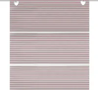 Magnetrollo Bambusoptik beere inkl Haken Raffrollo ohne Bohren BxH 70x210cm für Balkontüren