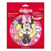 Jadalna dekoracja na tort Disney Minnie Mouse Cake Topper, średnica koła: 20 cm, motyw: Myszka Minnie nr 4