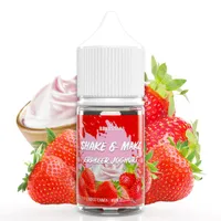 Belissia Shake and Make Erdbeer-Joghurt - 30 ml hochdosiertes Lebensmittelaroma - zum Nachfüllen - Für Backen, Speisen, Getränke, Shakes, DIY uvm