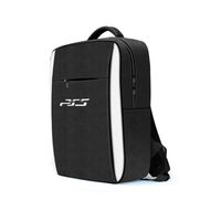 FNCF Aufbewahrungstasche für PS5, Reisetasche - Gamecontroller Zubehör Aufbewahrungstasche Rucksack für PS5 (Schwarz)