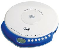 Trevi CMP 498 weiß Tragbarer CD- und MP3-Player mit elektronischer Stabilität für 120 Sekunden