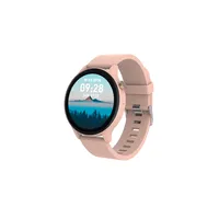 Maxlife Damen Smartwatch Bluetooth, Herzfrequenzmessung, Blutsauerstoffversorgung und Atemübungen  MXSW-120 puderrosa