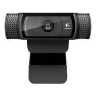 Logitech G HD Pro Webcam C920, 1920 x 1080 Pixel, 1080p,720p, H.264, 15 MP, USB 2.0, Schwarz