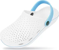 Sprint Sport Damen Clogs Gartenschuhe Pantoletten atmungsaktiv weiß Gr.41