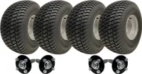 20x10.00-8 Zestaw dwuosiowej przyczepy ATV Quad 4 koła Wanda P332 bez zaczepu 1800 kg