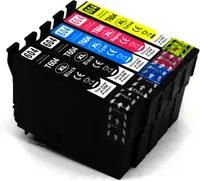 OBV Kompatibel 604XL 604 - 5x Druckerpatrone passend für Epson XP-2200 2205 3200 3205 4200 4205 / WF-2910DW 2930DWF 2935DW 2950DWF - schwarz, cyan, magenta, gelb